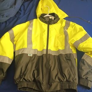 Reflective Insulated Winter Jacket
